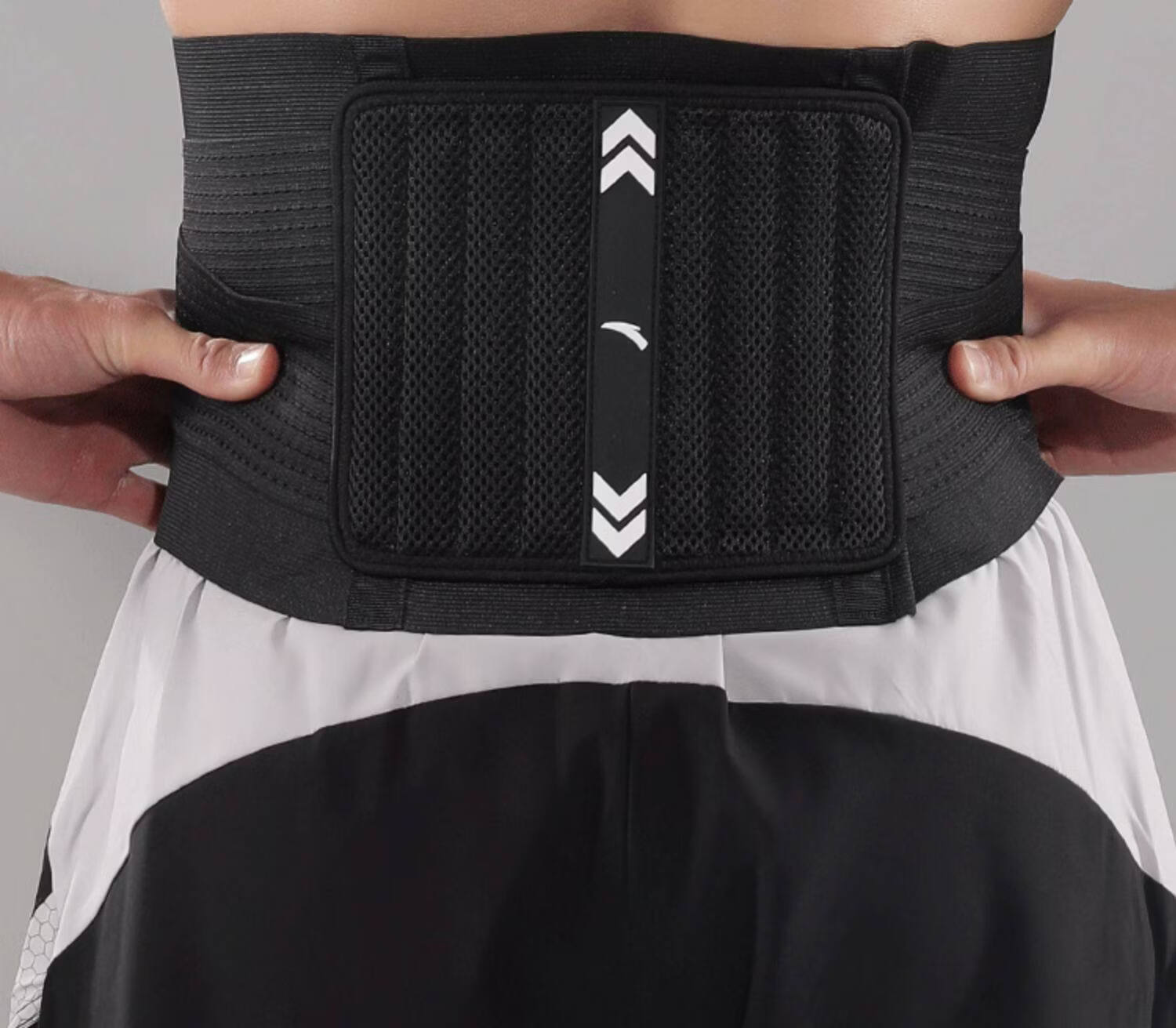 Anta Men's Sports Waist Support Belt for Lumbar Disc Herniation, Muscle Strain, and Prolonged Sitting Pain Relief 11
