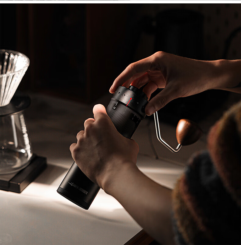 MHW-3BOMBER Portable Coffee Maker Set, 10 Pieces, Hand-Drip Coffee Pot, Manual Coffee Grinder, Smart Coffee Scale for Outdoor Use 27