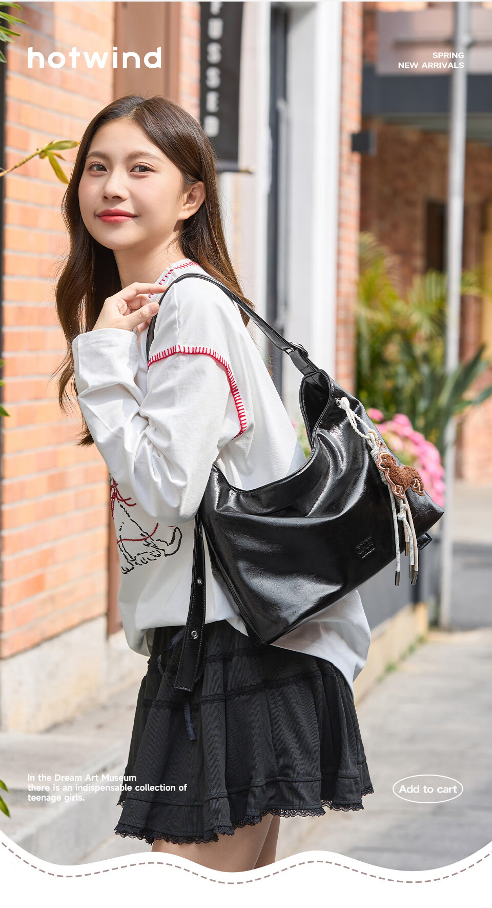 Hotwind Women's Shoulder Bag Underarm Bag Tote Crossbody Handbag Commuter Large Capacity Qixi Valentine's Day Gift 2