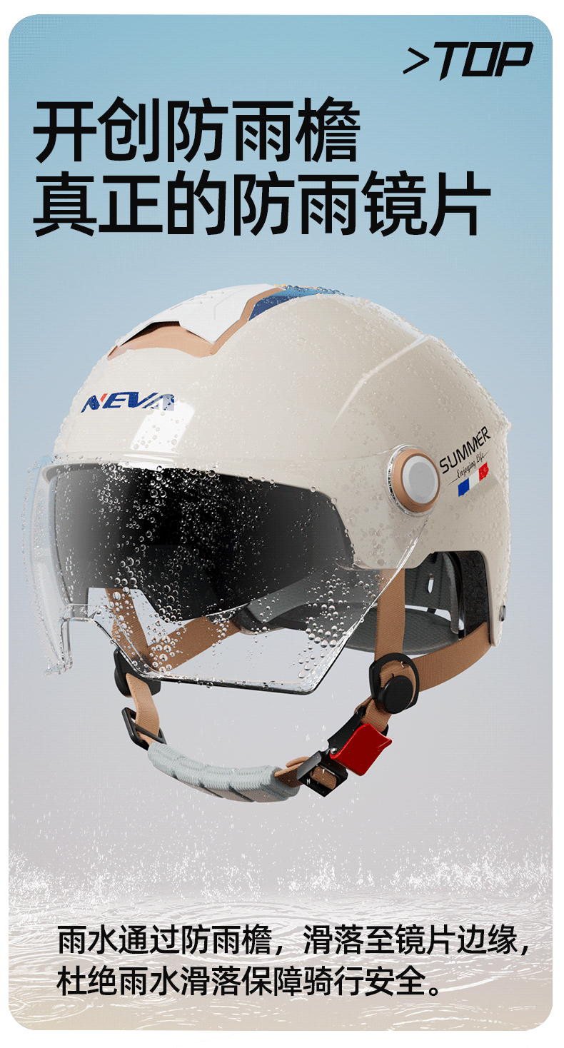 NEVA New National Standard Class A Electric Vehicle Helmet 3C Certified Motorcycle Half Helmet Unisex Summer Sun Protection Electric Bike Safety Cap 12