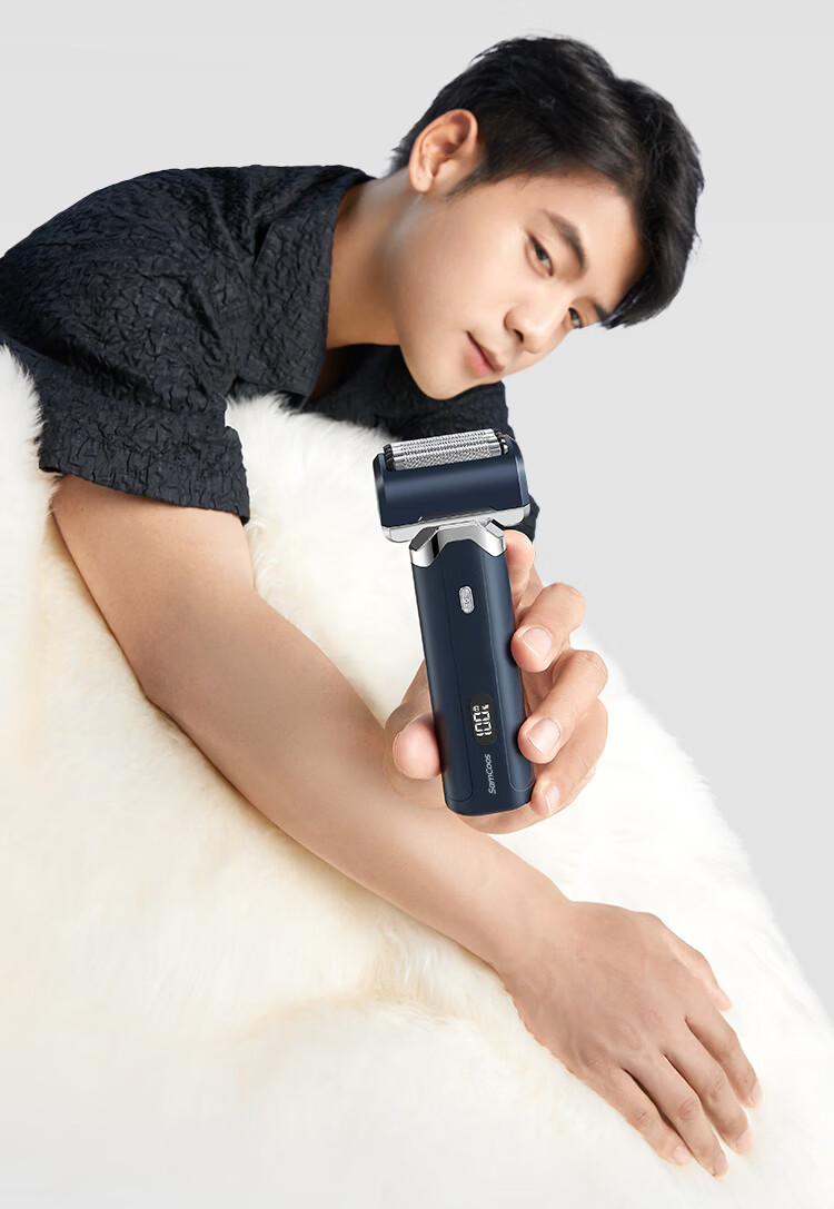 SAMCOOS S5MAX Electric Shaver Titanium-Coated Five-Blade Rotary Men's Razor Gift Box Father's Day Birthday Gift 2026 New Model 7