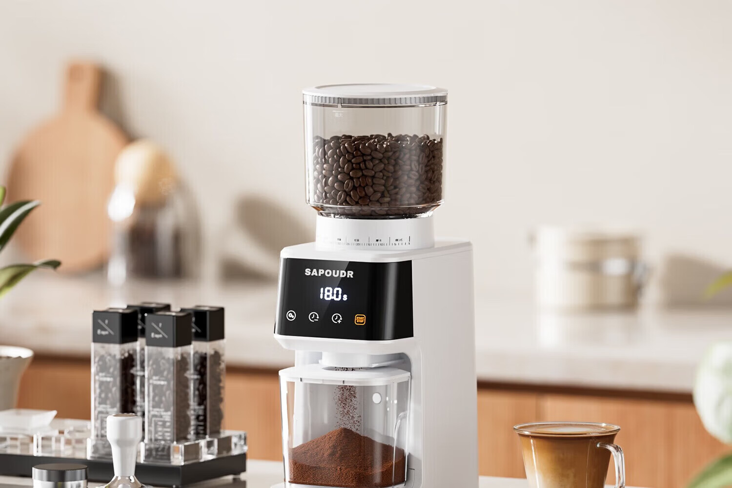 Saipuda EP5 Electric Coffee Grinder [Qixi Festival Gift] 7