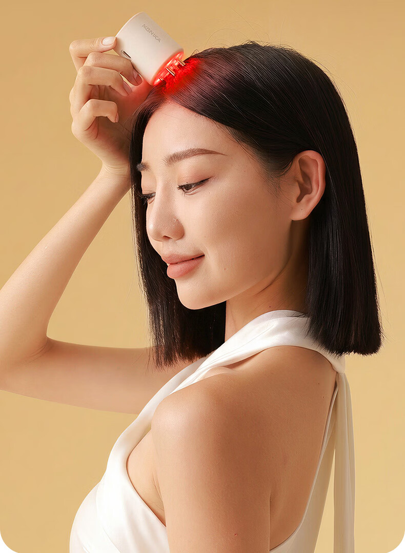 KONKA Minuo Electric Scalp Applicator with Tincture of Gentian Automatic Massage Head Microcurrent Comb Red Light Growth Conductive Liquid Roller Ball Hair Applicator Comb Tool Birthday Gift for Elders 4