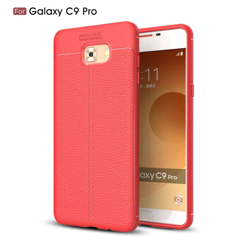 

Fecoprior красный Samsung Galaxy C9 Pro, Задняя обложка для Samsung Galaxy C9 Pro C9Pro Чехол