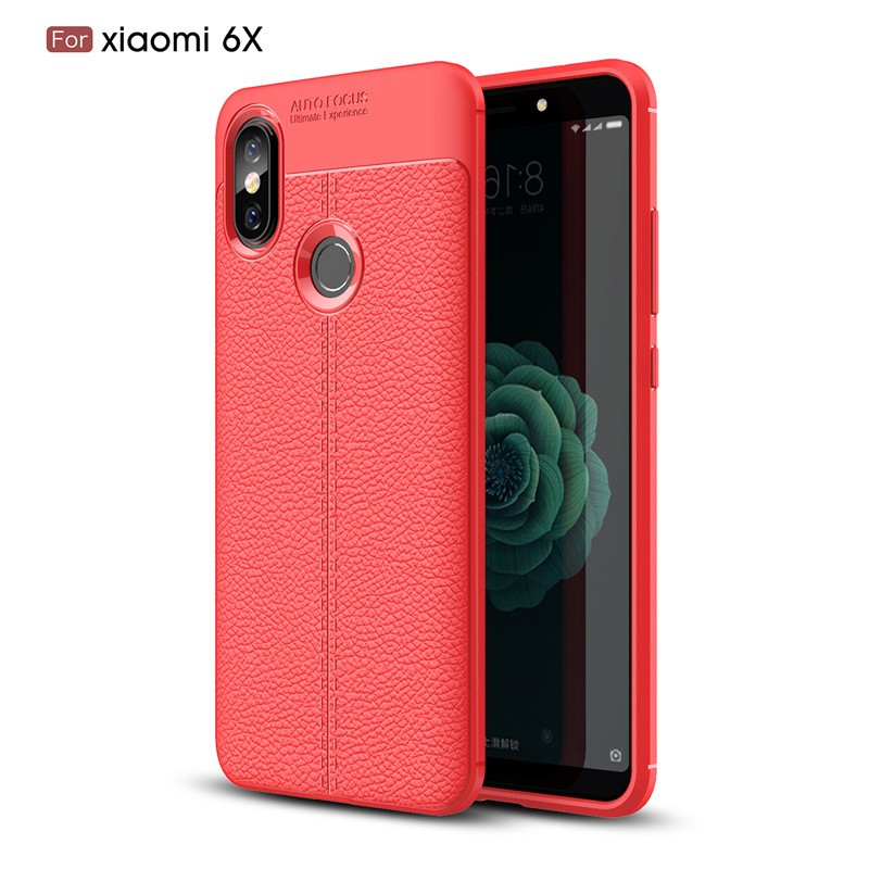 

Fecoprior красный, Задняя обложка для Xiaomi Mi A2 MiA2 Mi6X Mi 6X Case