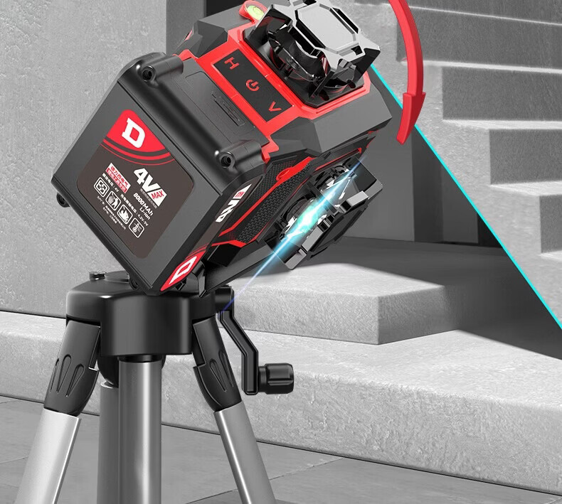 DELIXI ELECTRIC Green Light 2-Line Infrared Level High Precision Strong Light Fine Line Auto Leveling Laser for Outdoor Construction 29