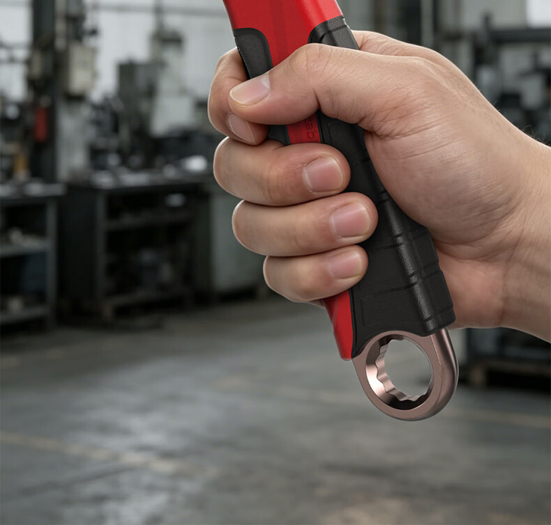 DELIXI ELECTRIC Black Nickel Adjustable Wrench Multi-Functional Household Open-End Plumbing Wrench 300mm 13