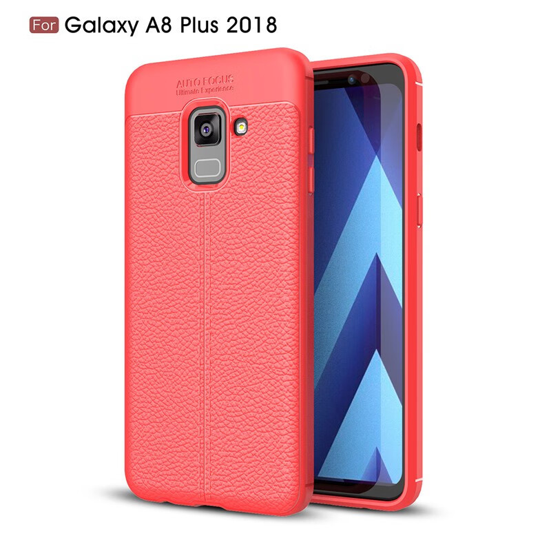 

Fecoprior красный, Задняя обложка для Samsung Galaxy A8 Plus 2018 Case A8Plus