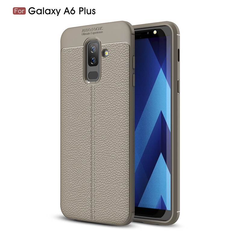 

Fecoprior Серый, Задняя обложка для Samsung Galaxy A6 Plus Case A6Plus