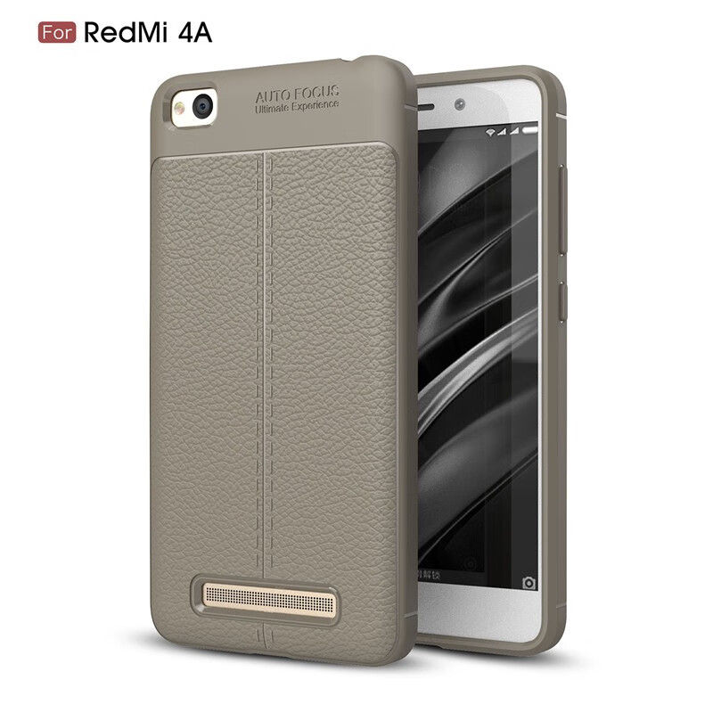 

Fecoprior Серый Redmi 4A, Задняя обложка для Xiaomi Redmi 4A Redmi4A Case Redmi 4 A