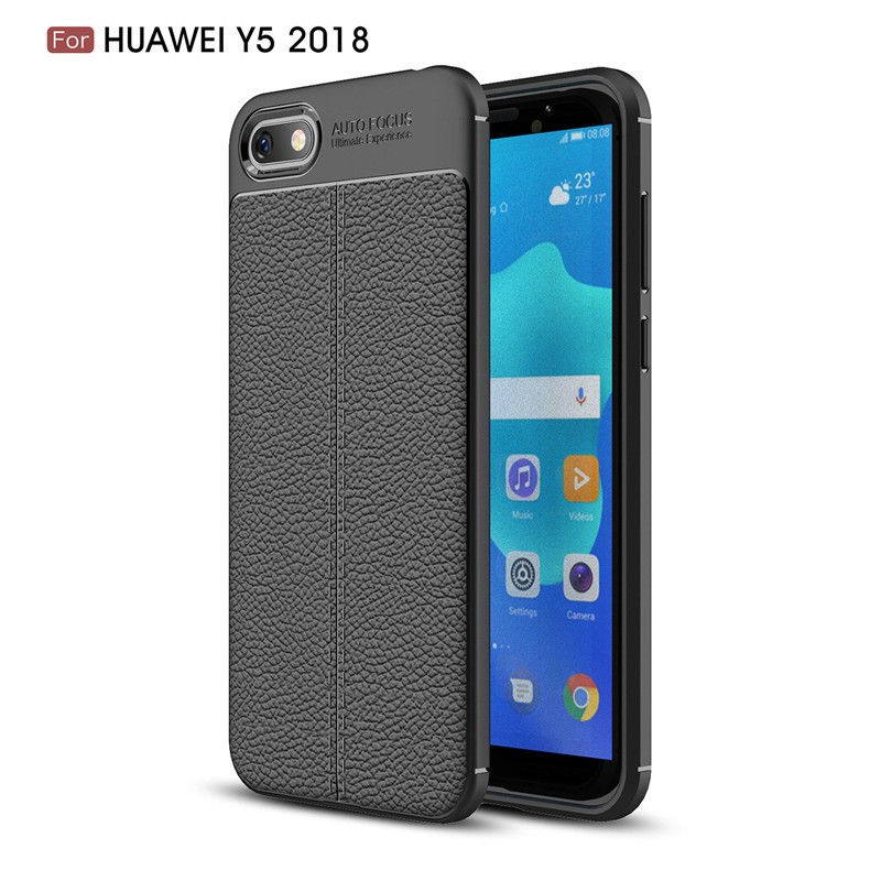 

Fecoprior черный, Задняя обложка для Huawei Y5 2018 Y5 Prime 2018 Корпус