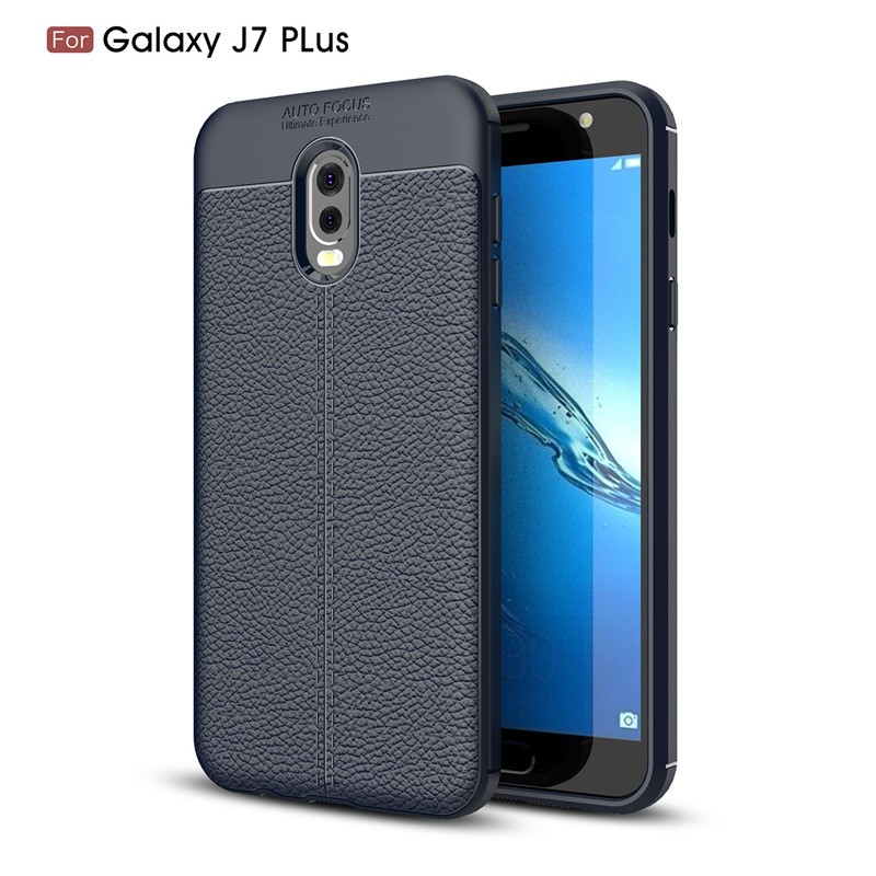 

Fecoprior Темно-синий, Задняя обложка для Samsung Galaxy J7 Plus J7310 Case J7Plus