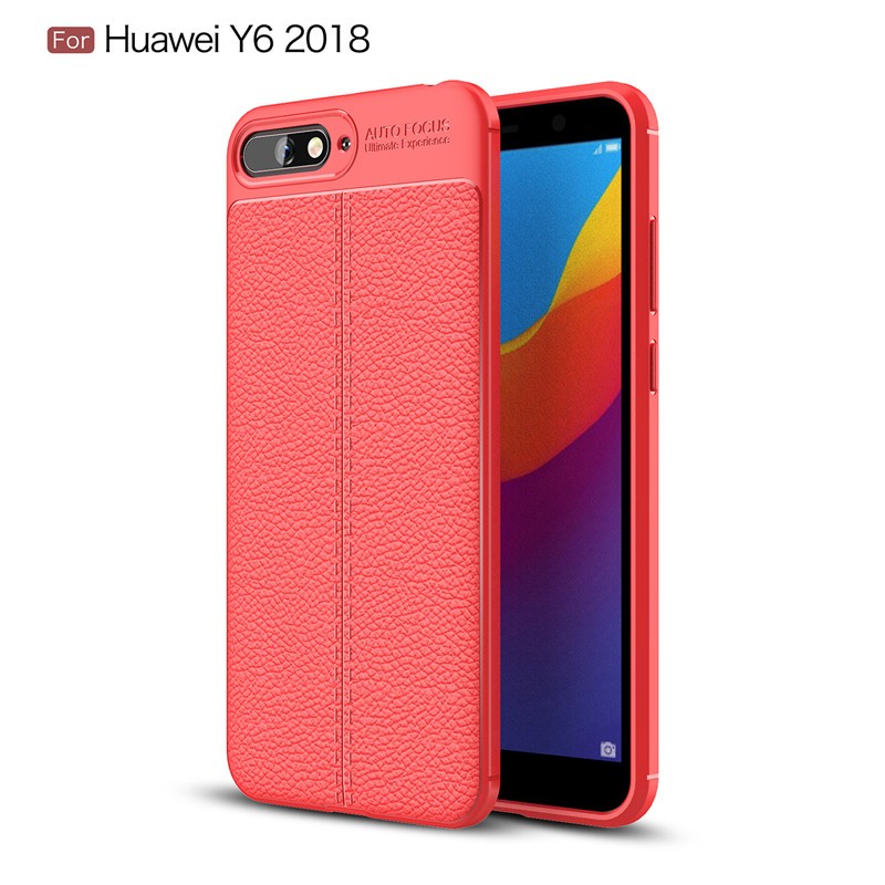 

Fecoprior красный, Задняя обложка для Huawei Y6 2018 Корпус