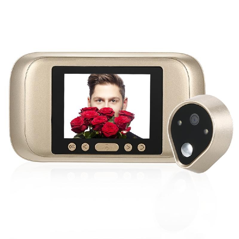 фото Smart peephole viewer koogeek золото