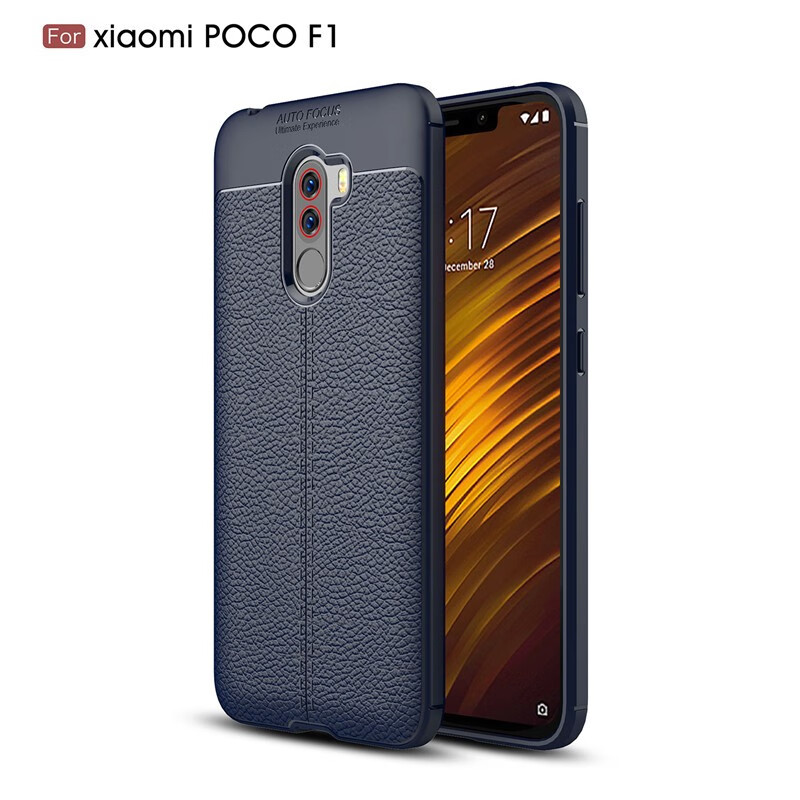 

Fecoprior Темно-синий, Задняя обложка для Xiaomi Mi PocoPhone F1 Poco Phone F1 Case