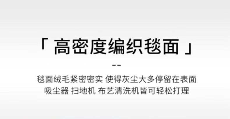 迪梵路升级无胶地毯客厅意式极简茶几毯无胶地毯升级2.3米沙发卧室高级灰纯色地毯 升级无胶-726 1.6*2.3米(适合2-3人沙发)详情图片8