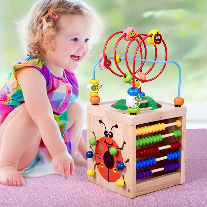 фото Деревянные игрушки лабиринта ametoys цвет дерева