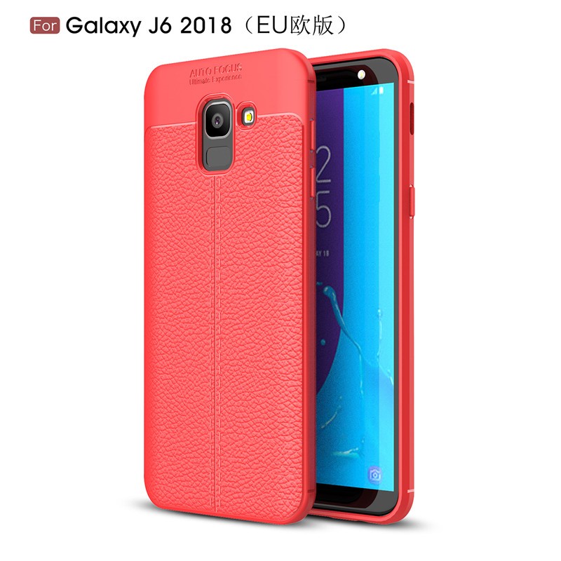 

Fecoprior красный, Задняя обложка для Samsung Galaxy J6 2018 Корпус