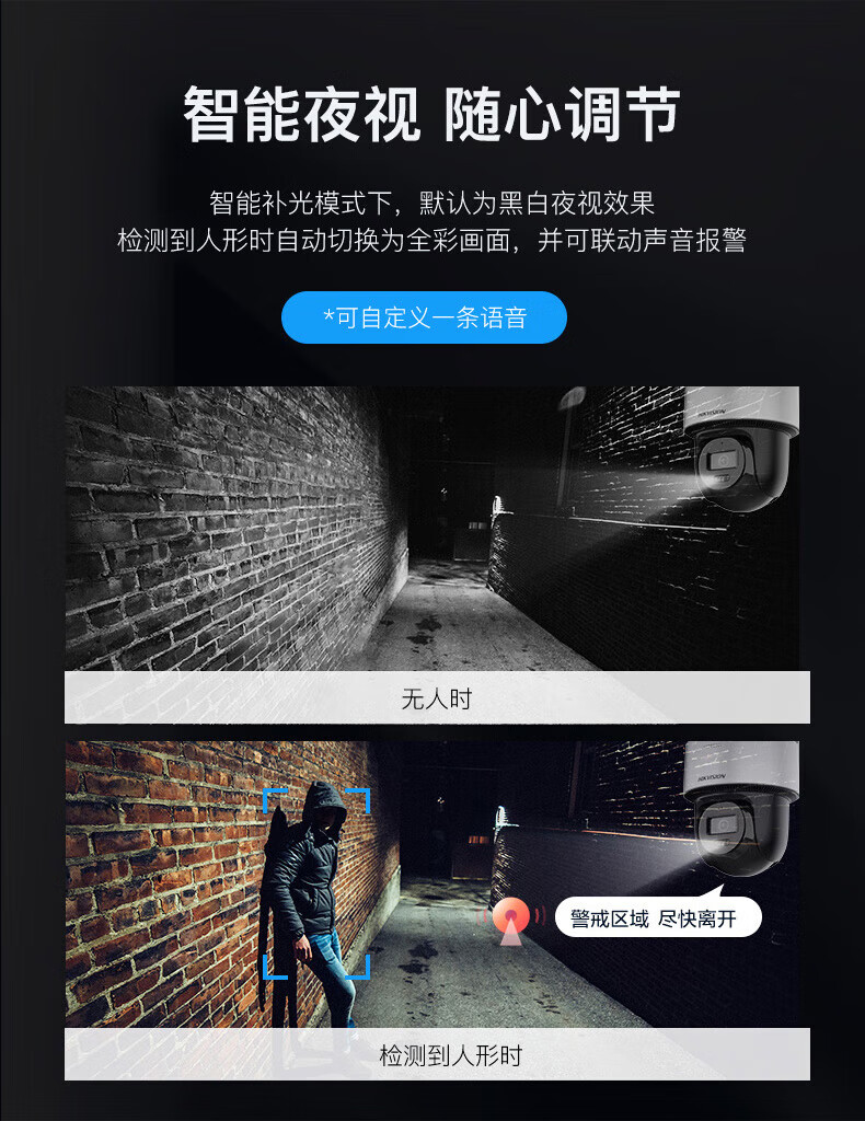 海康威视4G摄像头监控器全彩家用太阳家用太阳能摄像头流量插卡能摄像头家用室外360度全景高清夜视球机 手机远程 可插卡 400万【终身流量/无需充值】太阳能 60w30A 下单送内存卡详情图片10