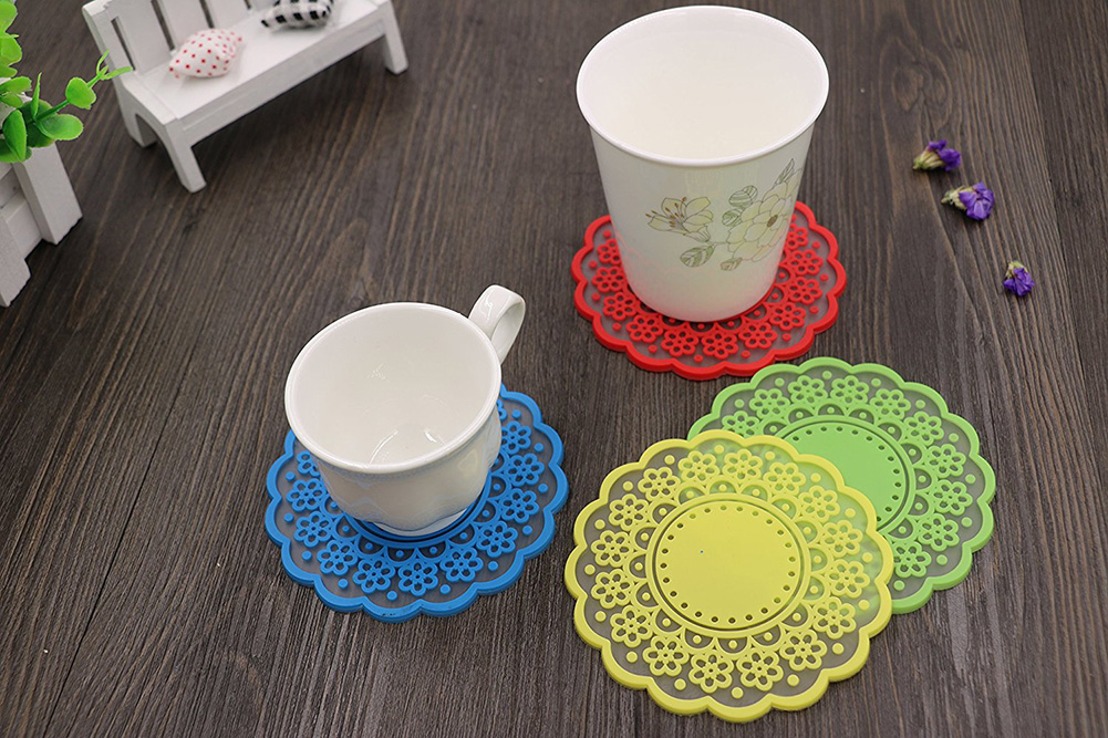 

mooncolour, Coasters Retro Transucent Lace