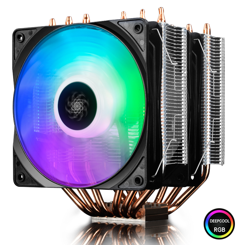 

JD Коллекция Крем большая башня RGB 6 Тепловая труба Multi-платформа 1