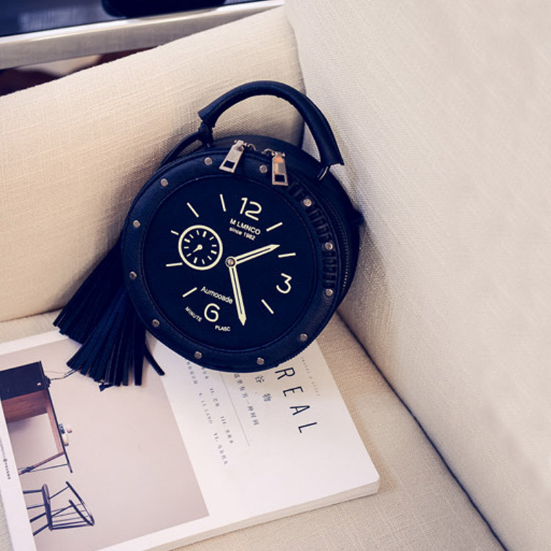 

DALFR Черный, Women Leather Handbags Casual Pu Shoulder Bag