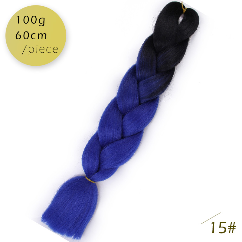 

AISI HAIR Orange 24 inches, Kanekalon гигантский Плетеные волосы