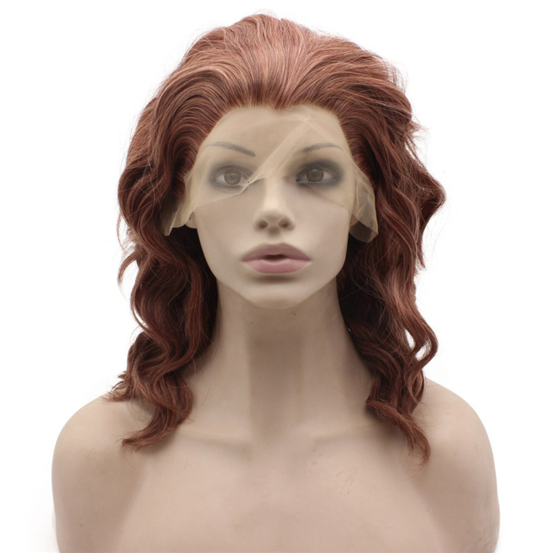 

iwona, red sandalwood wig