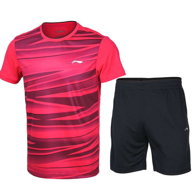 

LI-NING Люминесцентное пламя мужское стандартный черный Мужские 2XL 185