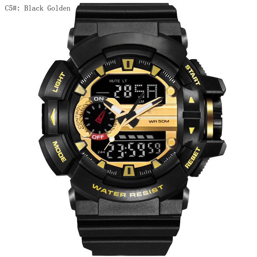 

BangLong C5, Модные моды Мужские спортивные часы Мужские светодиодные цифровые кварцевые