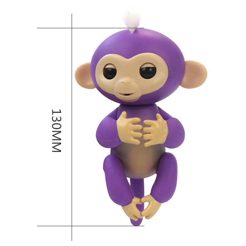 

WH Mia, Fingerlings Toys Новые умные красочные милые пальцы обезьяны