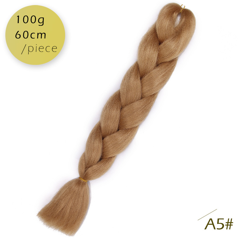 

AISI HAIR 4 24 inches, Kanekalon гигантский Плетеные волосы