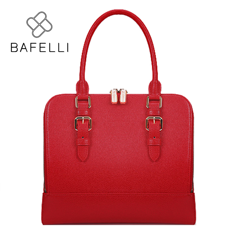 

BAFELLI Red, сплетенные кожаные портфели деловых сумок