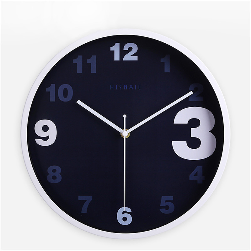 

Baitu9168 Белый, 12 inch metal wall clock 30CM