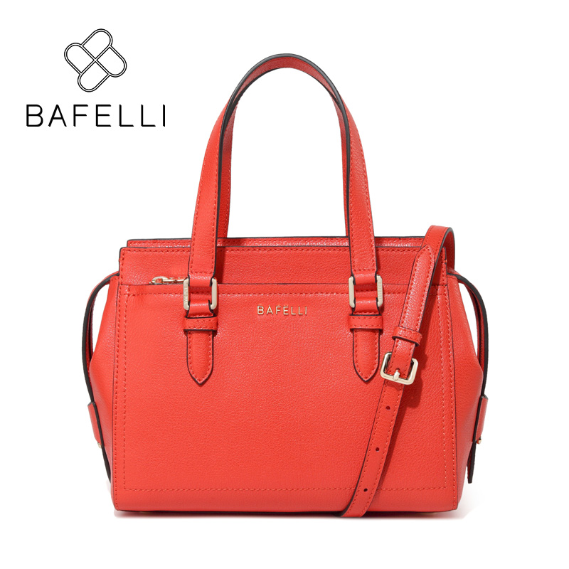 

BAFELLI Red, BAFELLI мода раскол кожа плечо сумочку