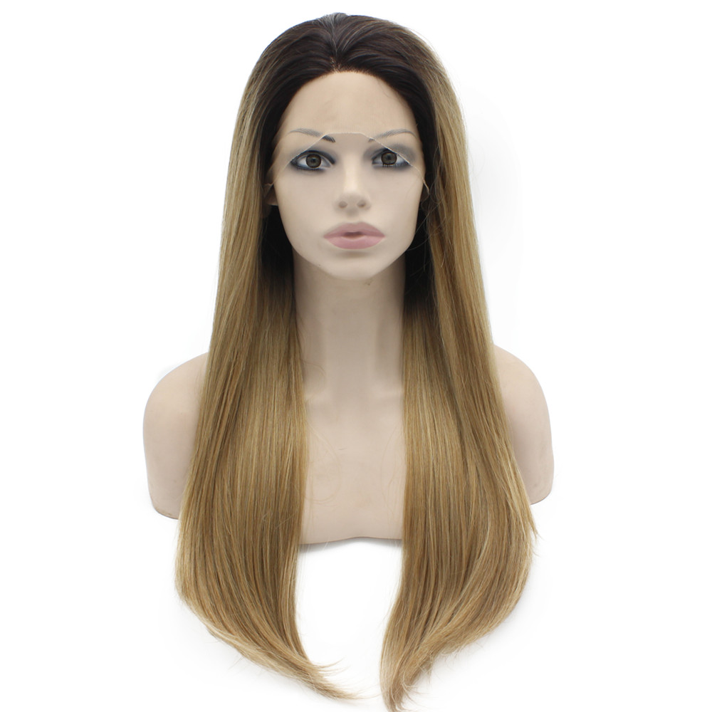 

iwona, dark blonde swiss lace wig