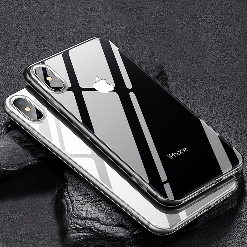 

JD Коллекция iPhoneX классический Akon прозрачная мягкая оболочка дефолт