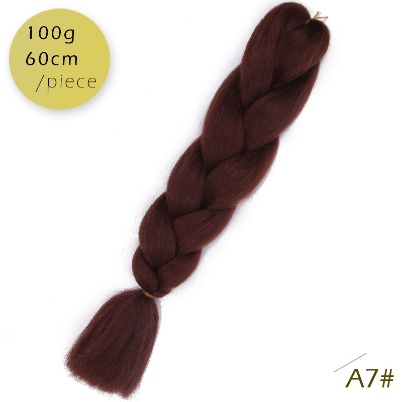 

AISI HAIR 6 24 inches, Kanekalon гигантский Плетеные волосы