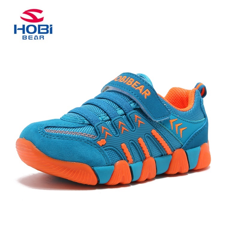 

HOBIBEAR Синий цвет 3 ярда, повседневные кроссовки для детей мальчиков и девочек
