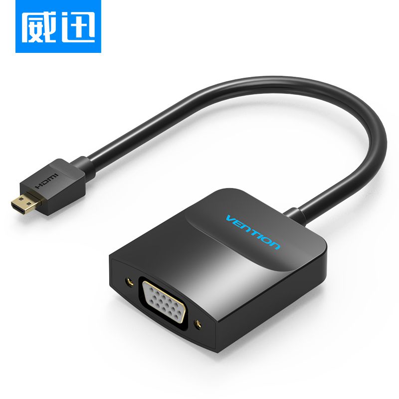 

JD Коллекция Микро-HDMI для VGA-черных дефолт
