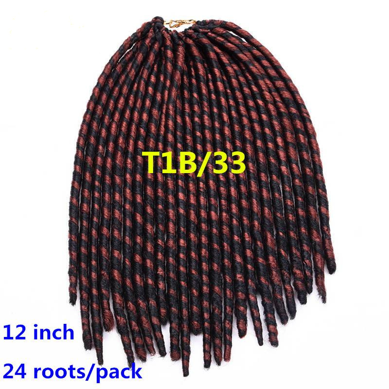 

SAMBRAID T1B33 12 inches, Synthetic Braiding Hair