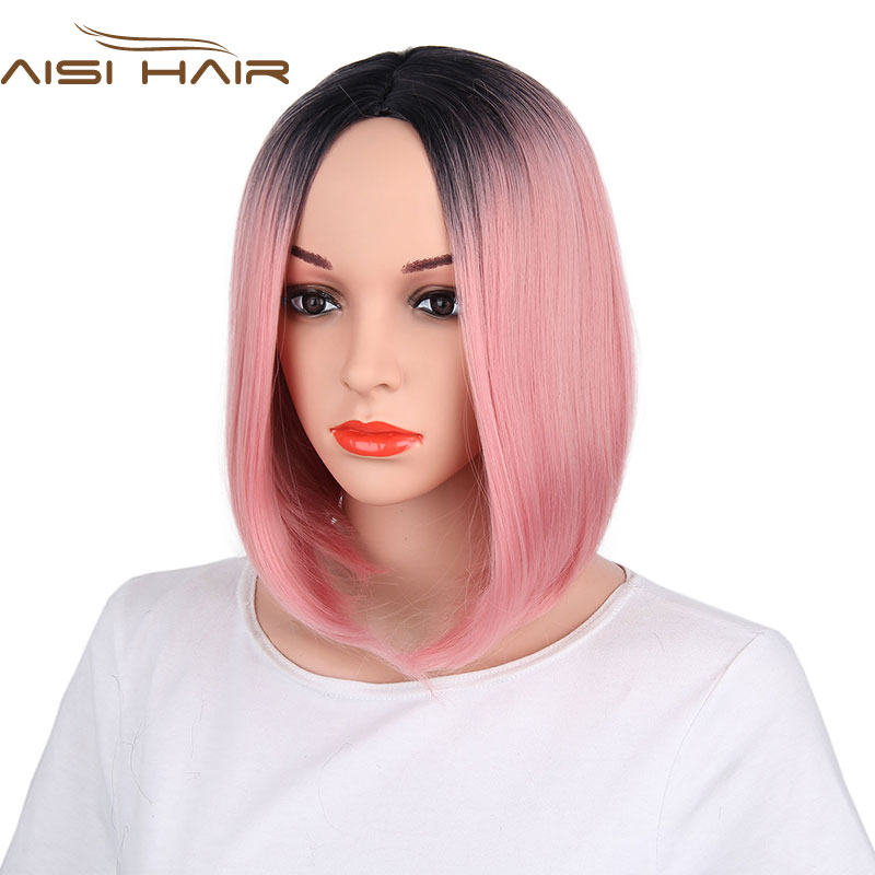 

AISI HAIR Pink 12 inches, 8 Цветной патрон тень