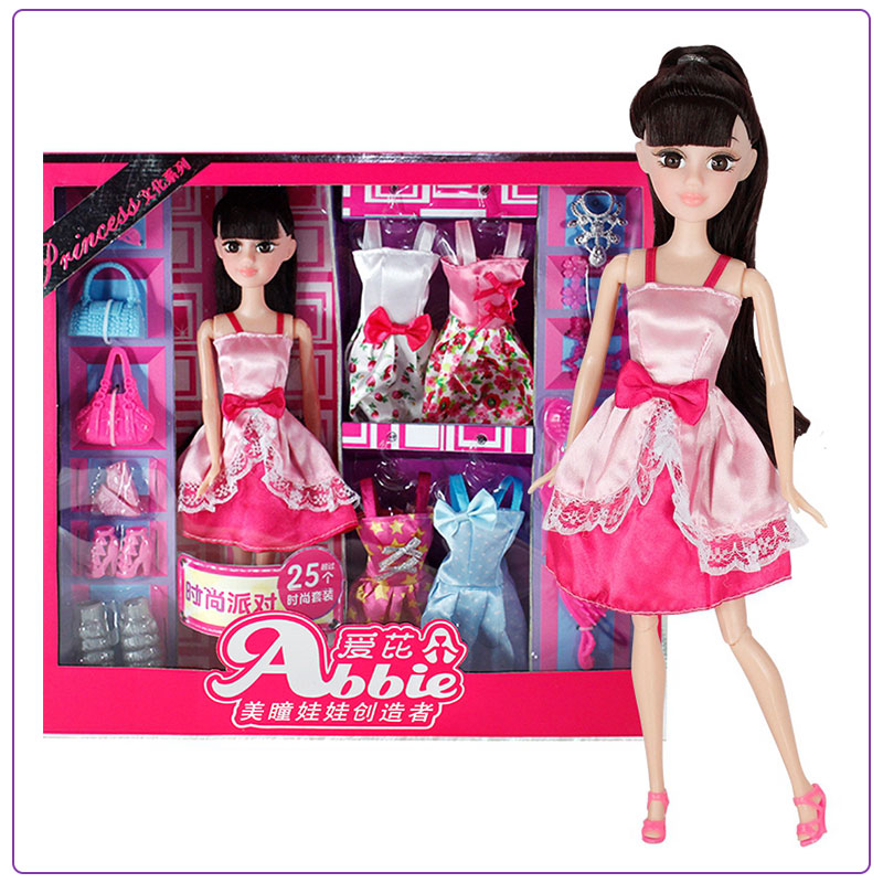 

Abbie Fashion Party Dressup Doll, Barbie Doll Toys