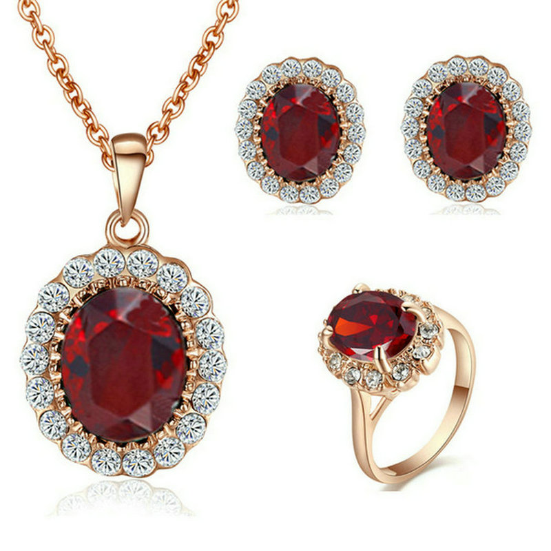 

yoursfs Red № 7, Jewelry Set