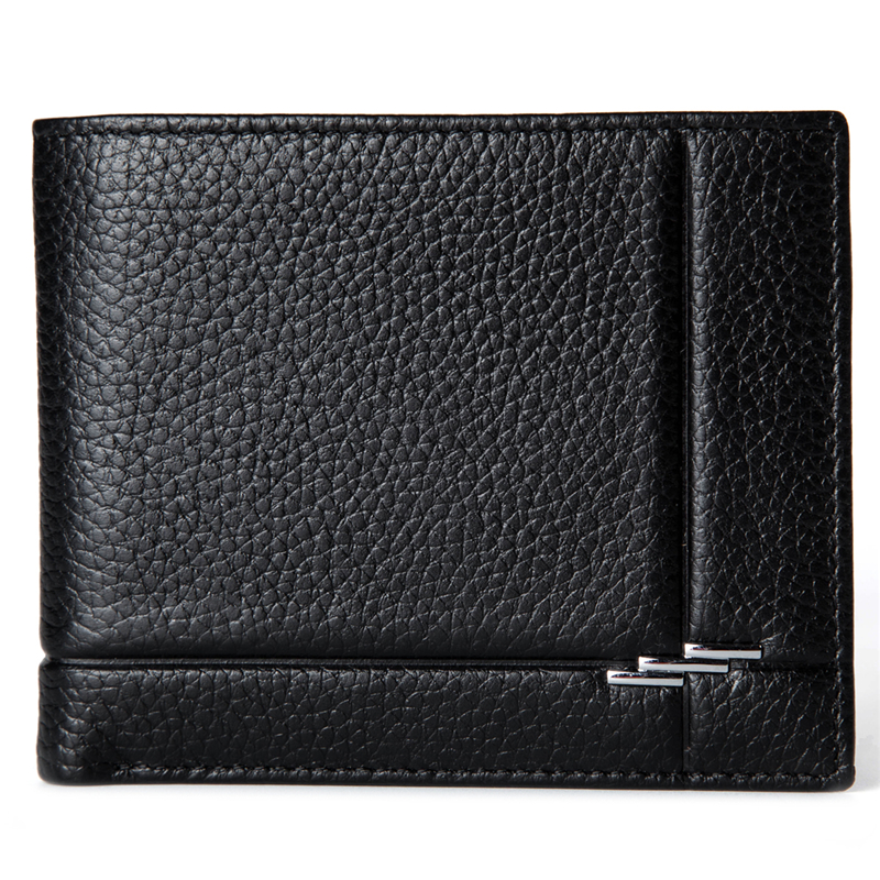 

DANJUE Black Horizontal, мужчины кошелек натуральная кожа кошелек мужчины короткий кошелек мужчины коротк