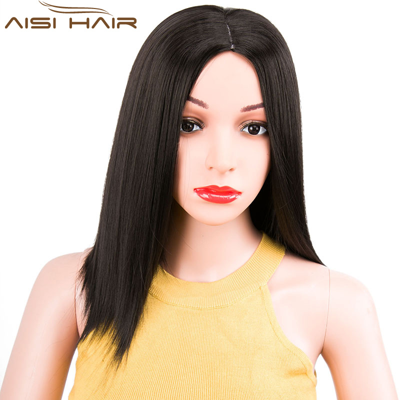 

AISI HAIR 1B 14 inches, Черный омбре Парик