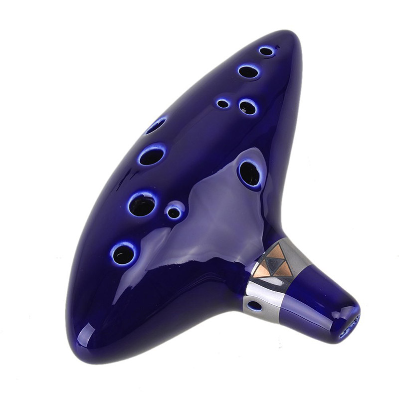 

GANGXUN, 12 Отверстие Ocarina Керамический Alto C Легенда Zelda Ocarina