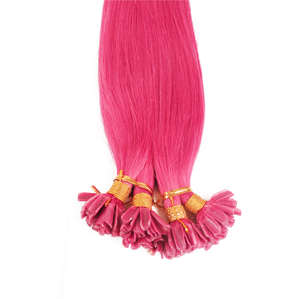 

iwona Pink 22 inches, nail tip hair