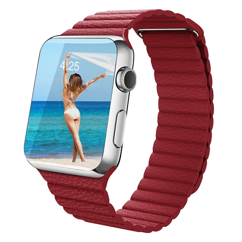 

PINSENDA Красный 42MM, Apple Watch Band