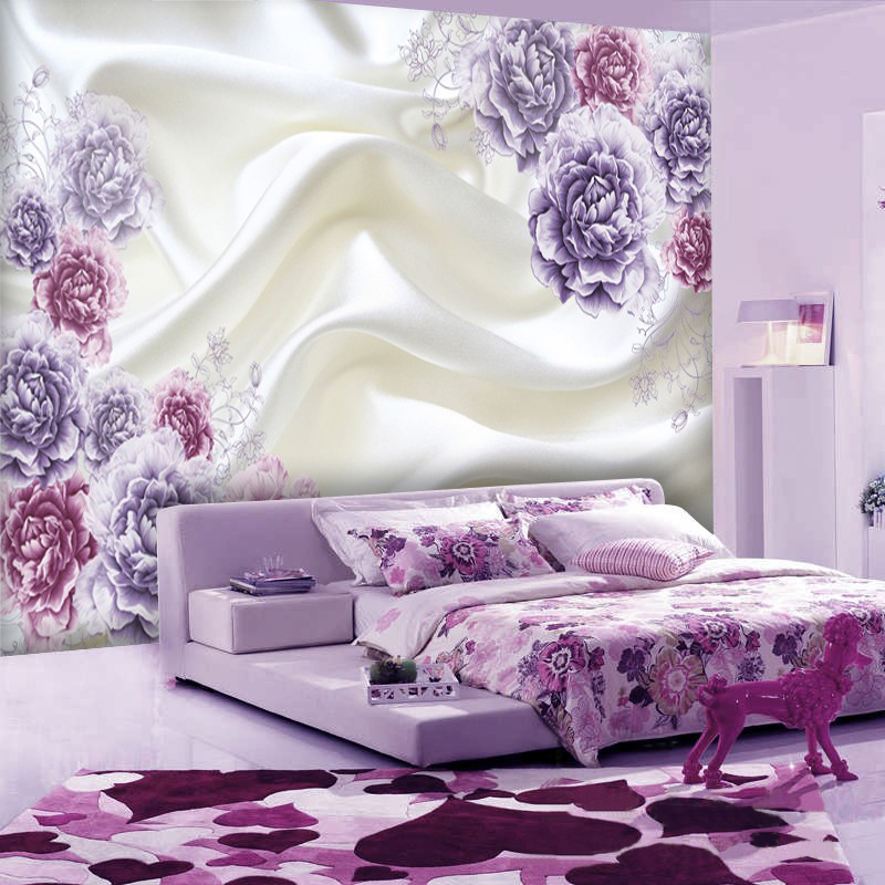 

Colomac Смешанный цвет, Обои для рабочего стола 3D Stereo Silk Flower